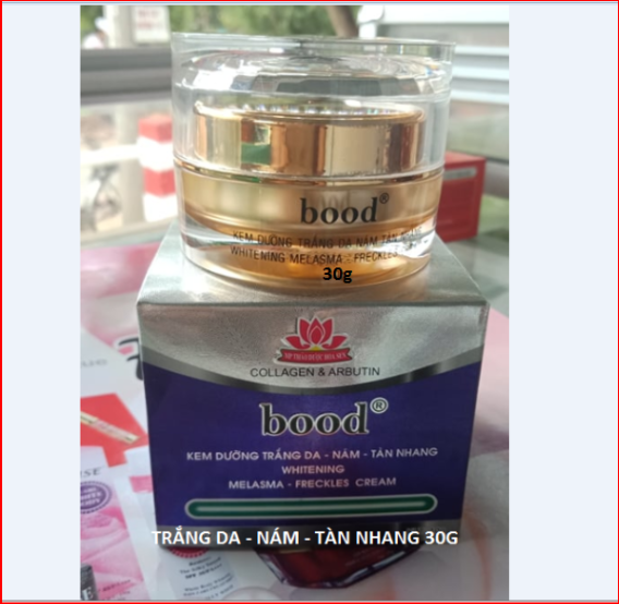 KEM BOOD TRẮNG DA, NÁM, TÀN NHANG 15G