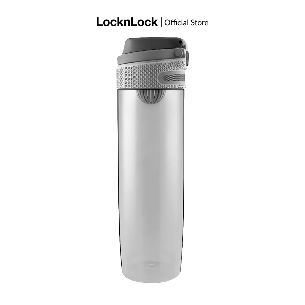 Bình nước bằng nhựa tritan one touch sport 750ml màu xám hiệu lock&lock - abf763gry
