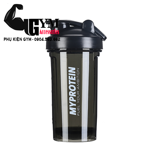Bình lắc thể thao bình lắc sữa Shake bottle Myprotein Trong Cao Cấp 600ml - 4