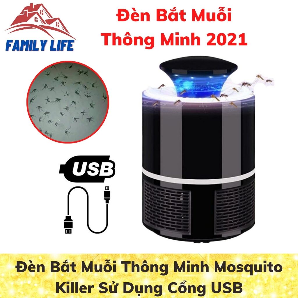 Đèn Bắt Muỗi Thông Minh Mosquito Killer Sử Dụng Cổng USB Đèn bắt muỗi hàng chất lượng Bảo Hành 1 đôi 1 mẫu mới, máy bắt muỗi thông minh,đèn bắt côn trùng, đèn diệt muỗi, đèn bắt côn trùng,đèn đuổi muỗi, đèn đuổi côn trùng