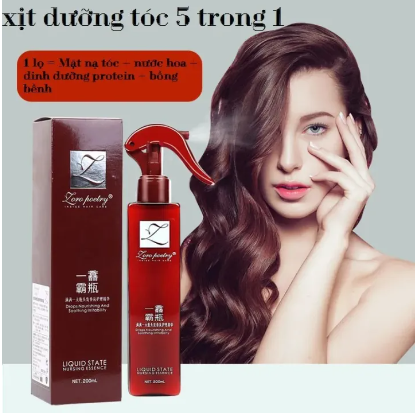 Xịt dưỡng tóc mềm mượt tóc loro poetry giúp tóc hết xơ rối phục hồi hư tổn tóc bồng bềnh óng mượt