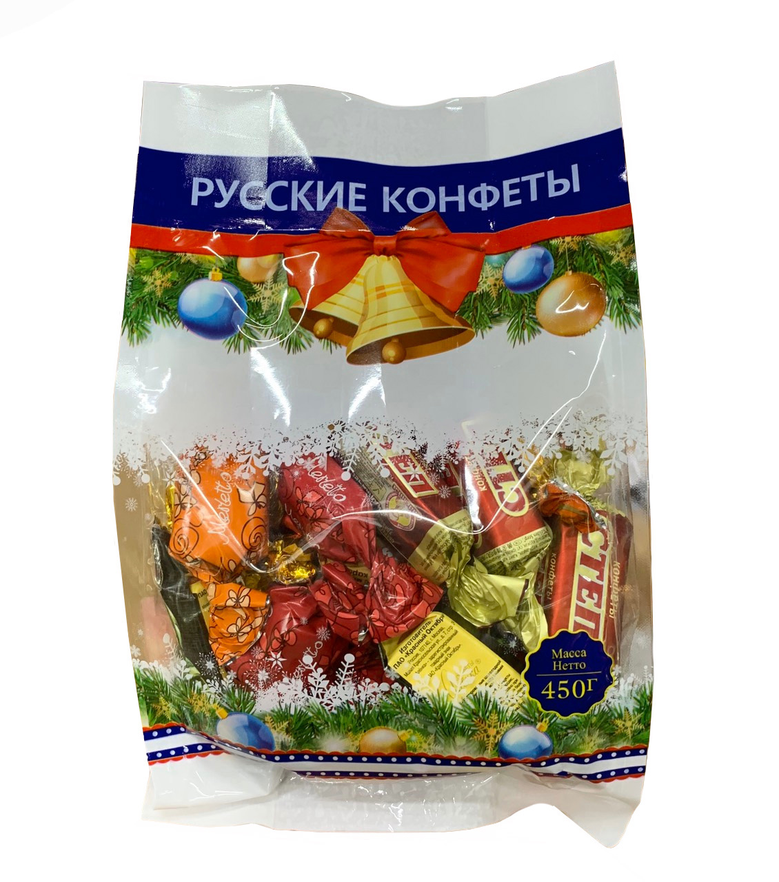 Kẹo Socola mix 8 loại của Nga gói 450gram