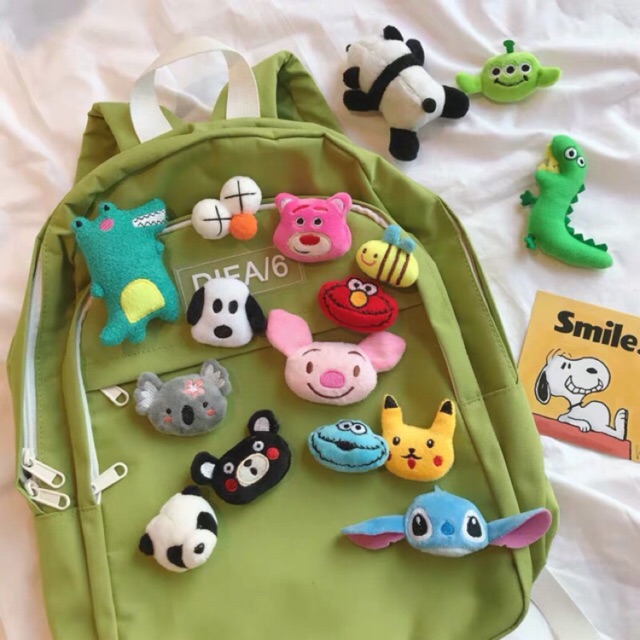 Ghim cài, huy hiệu cài bông cute