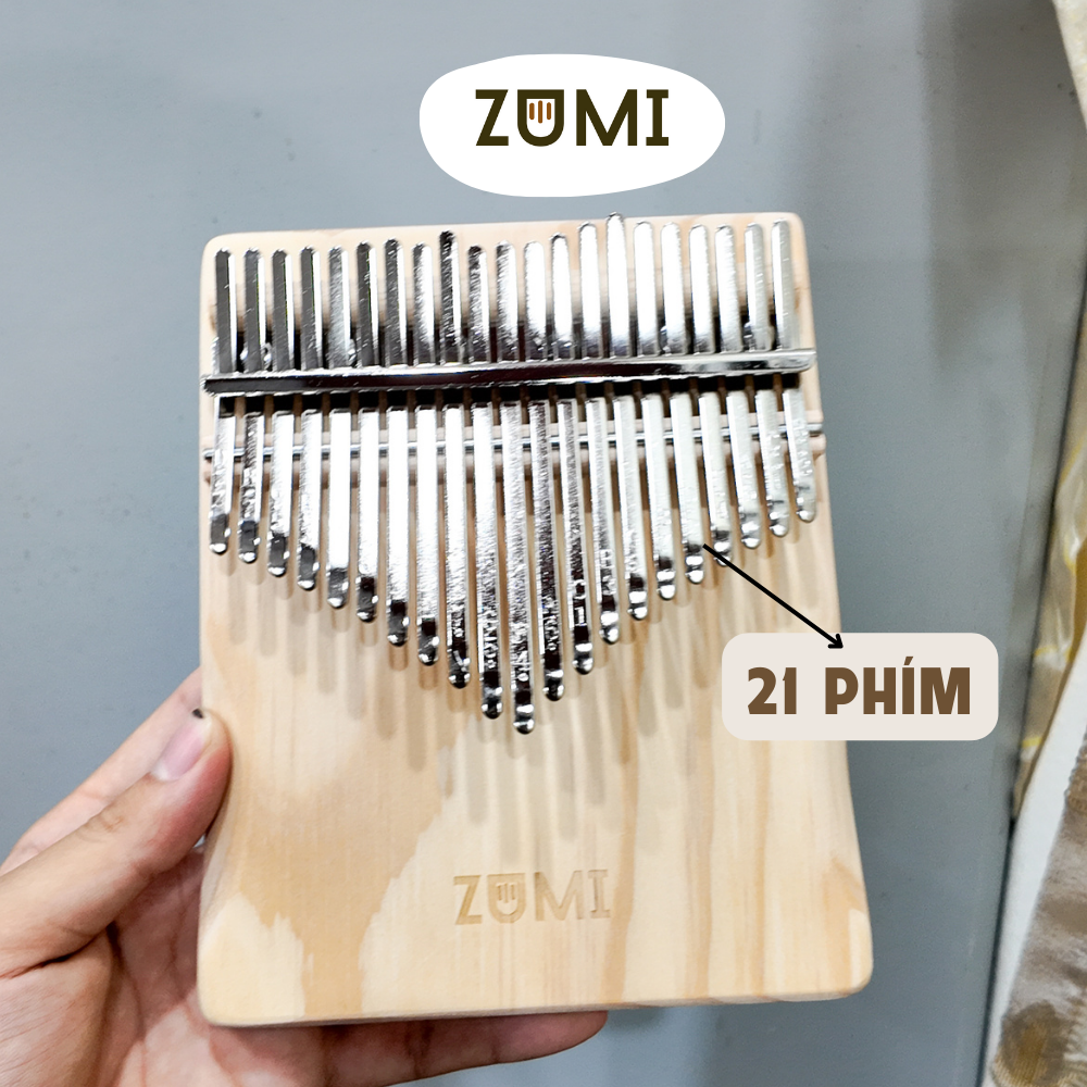 Đàn Kalimba 21 Phím Âm Siêu Trầm phím chuẩn giá rẻ chất lượng tặng phụ kiện chơi đàn và 100 bản tabs nhạc | Zumi Shop