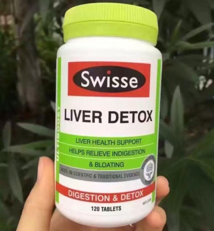 Viên Thải độc gan Liver Detox Swisse Úc 120v 200v