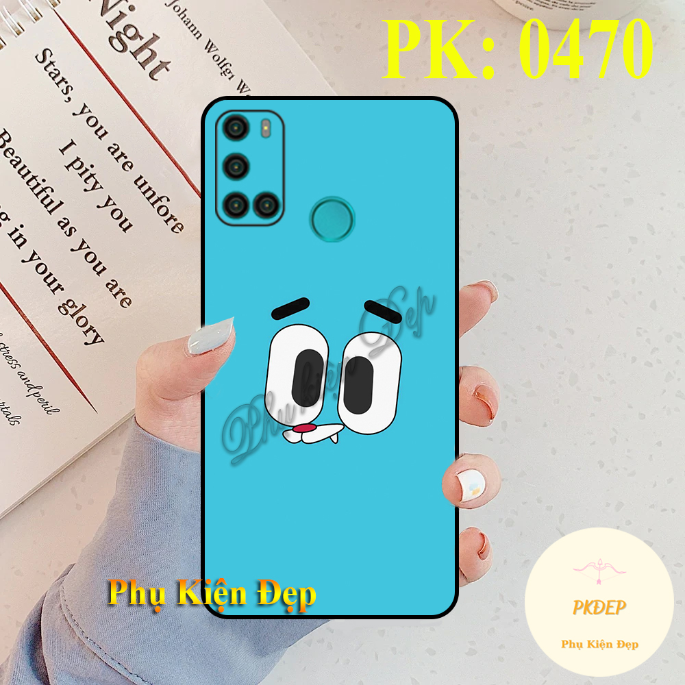 Ốp lưng Vsmart Joy 4 dẻo đen in hình My Boo hài hước