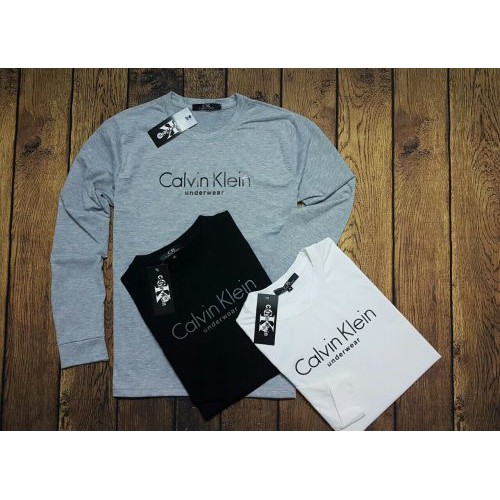 [HCM][QN] Áo thun nam cổ tròn Áo phông nam tay dài cao cấp C.a.l.v.i.n K.l.e.i.n chuẩn shop cực chuẩn-AT053