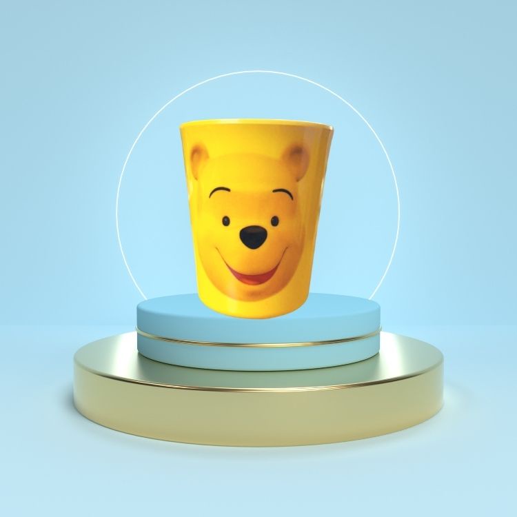 Cốc uống nước cho bé hình Gấu Pooh - Hình hoạt hình ngỗ nghĩnh