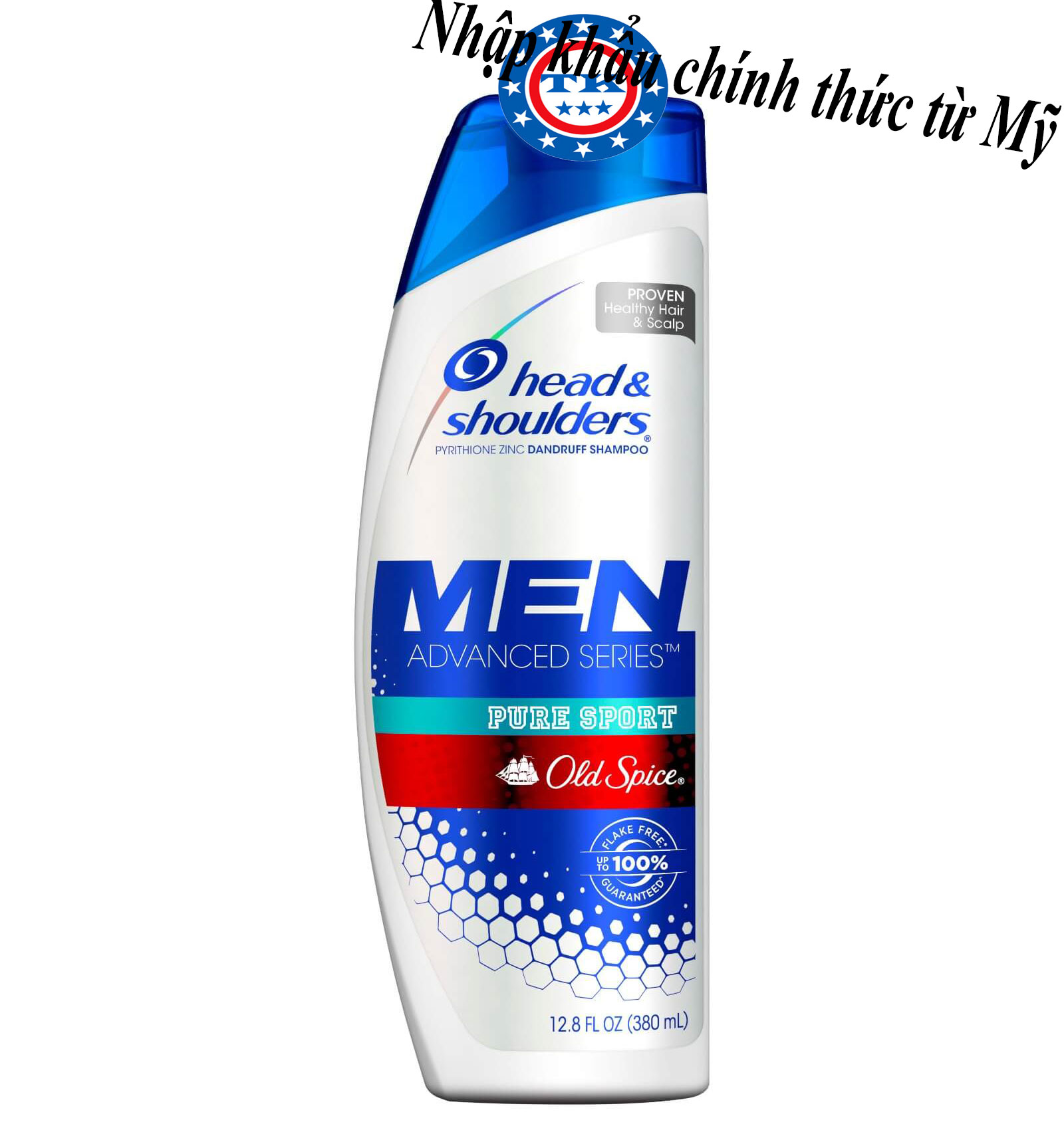 Dầu gội + xả giảm gàu 2 trong 1 Head & Shoulders old Spice dành cho nam 370ml - Mỹ