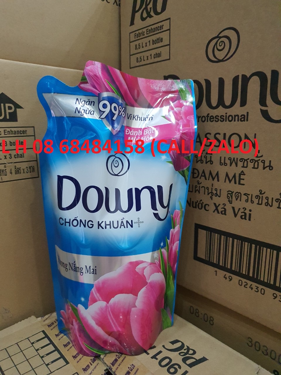 Nước Xả Vải Downy Nắng Mai (800ml/ Túi) NSX 2024