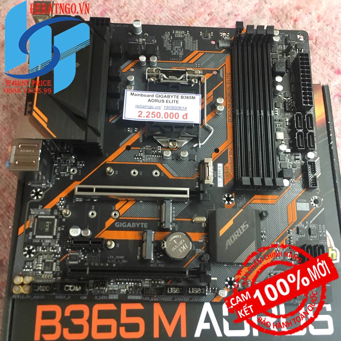 Mainboard GIGABYTE B365M AORUS ELITE