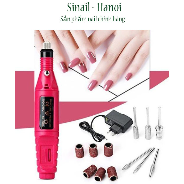Máy mài mini cầm tay - Máy mài móng Mini giũa đánh bóng móng tay móng chân chuyên dụng