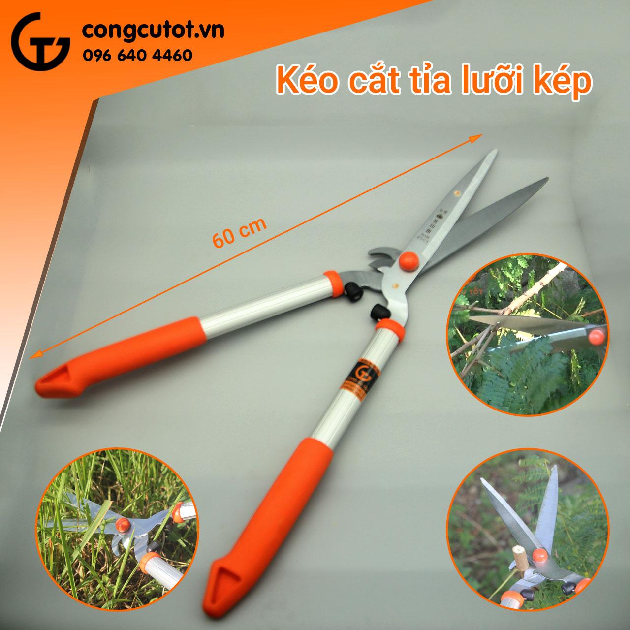 Kéo cắt tỉa hàng rào lưỡi kép sagawa-8503