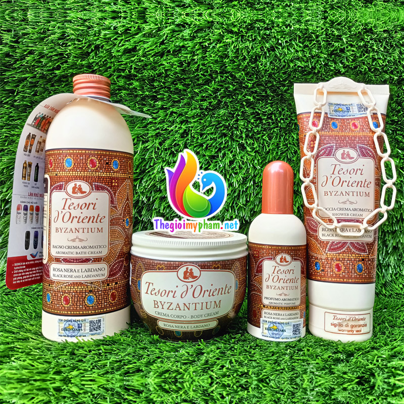 Bộ Sữa Tắm Nước Hoa Dưỡng Thể Tesori Hy Lạp Cổ Đại