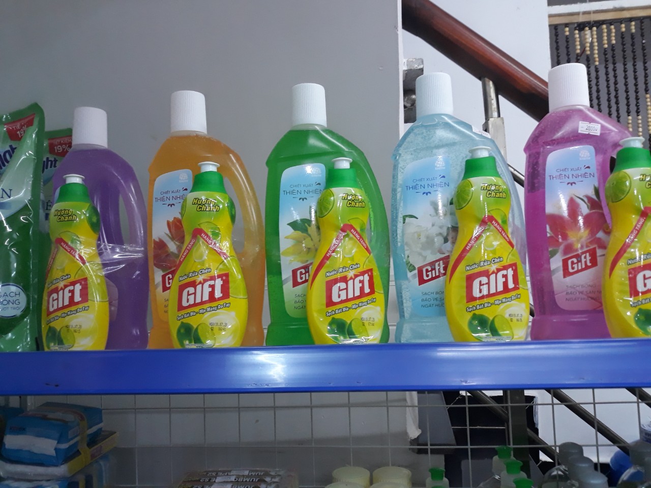 Combo 5 chai nước lau sàn gift 1l