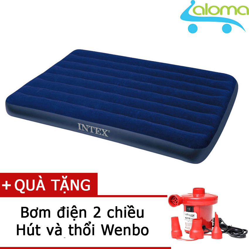 Đệm hơi mùa hè 1.4m kèm bơm điện 68758
