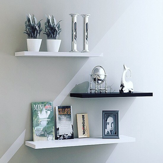Kệ treo tường kích thước từ 20cm đến 80cm--- Tặng kèm phụ kiện vít âm tường