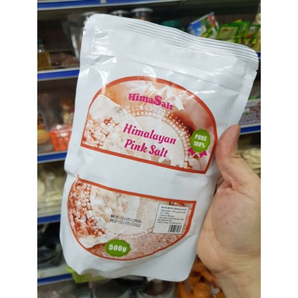 Muối hồng Himalayan 500g