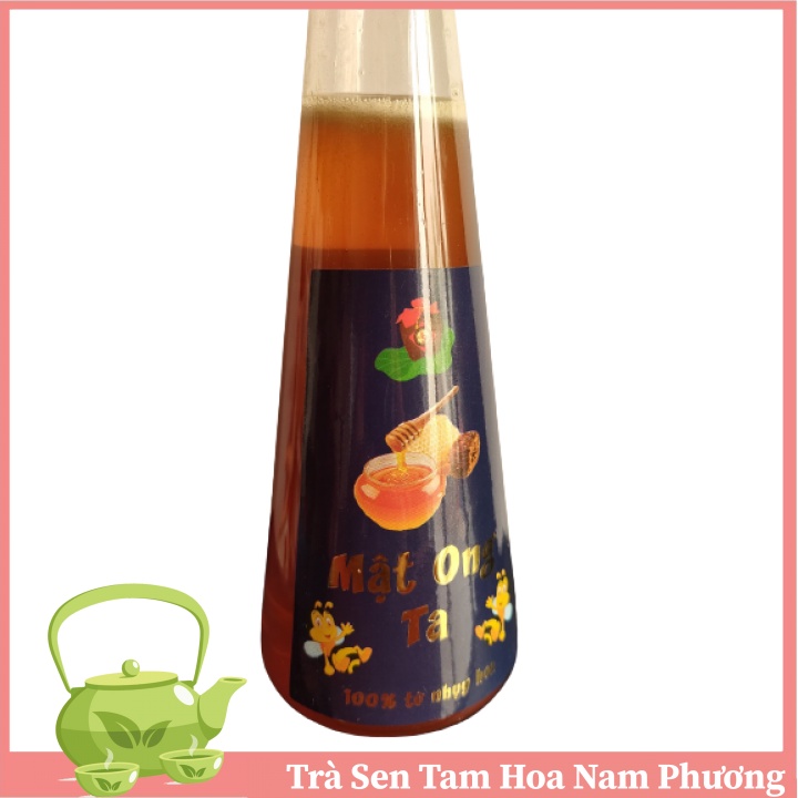 Mât ong nhụy hoa nhãn nguyên chất 100% chai 350ml