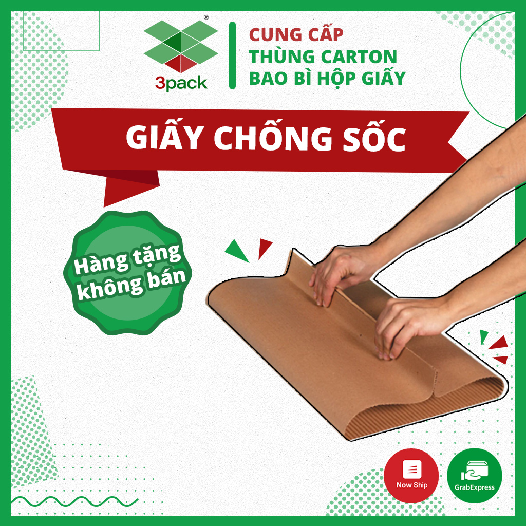 [HCM][ Hàng Tặng Không Bán ] Giấy Sóng Chống Sốc Giấy Gói Hàng Giấy Giấy Chêm Chèn Đóng Gói Hàng Thân Thiện Với Môi Trường