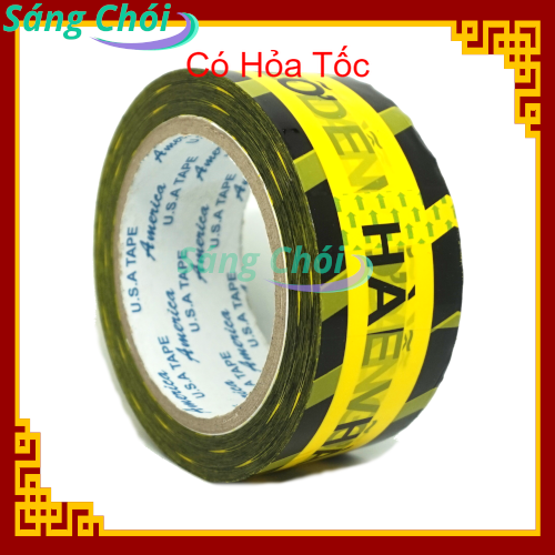1 Cuộn Băng Keo HÀNG DỄ VỠ OPP Cao Cấp 4.8cm x 100yard Dính Cao Đóng Gói - 1 Roll High Quality FRAGILE OPP Adhesive Packing Tape 4.8 cm x 100 yard - Băng Keo Màu Băng Keo Đục Băng Keo Trong 4F8 48 mm x 100 yard - Sáng Chói