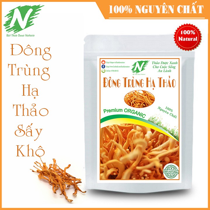 Đông trùng hạ thảo sấy khô 100g