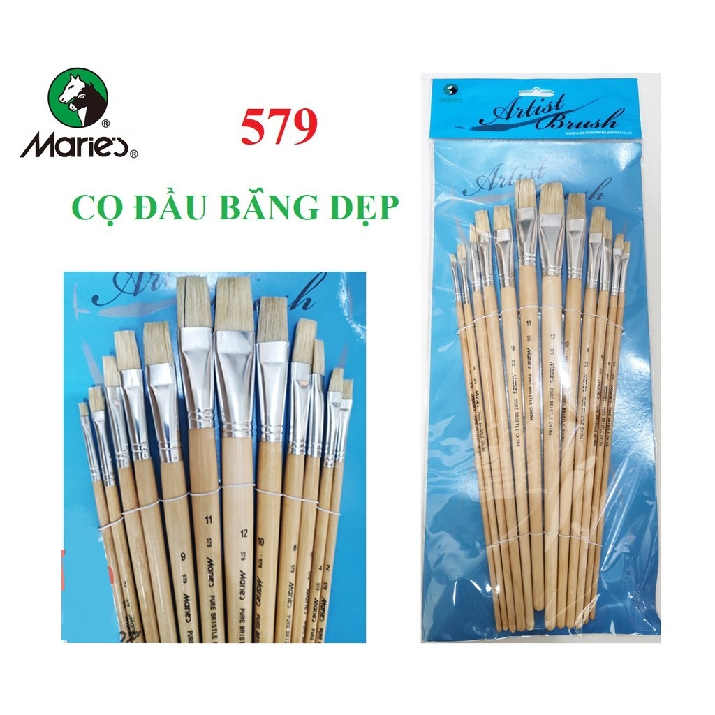 Cọ vẽ sơn dầu Marie's