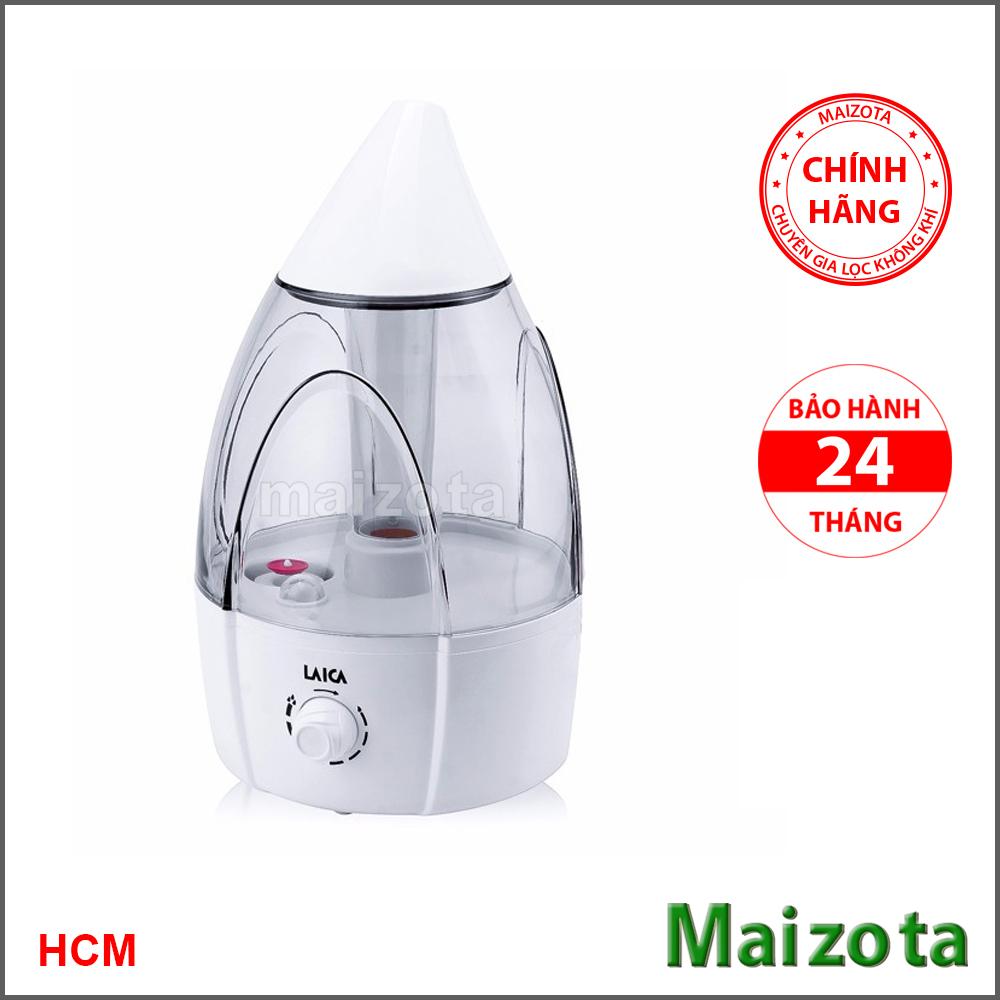 Máy tạo độ ẩm Laica HI3013, tạo ẩm nhanh chóng, nhỏ gọn, bảo hành 12 tháng.
