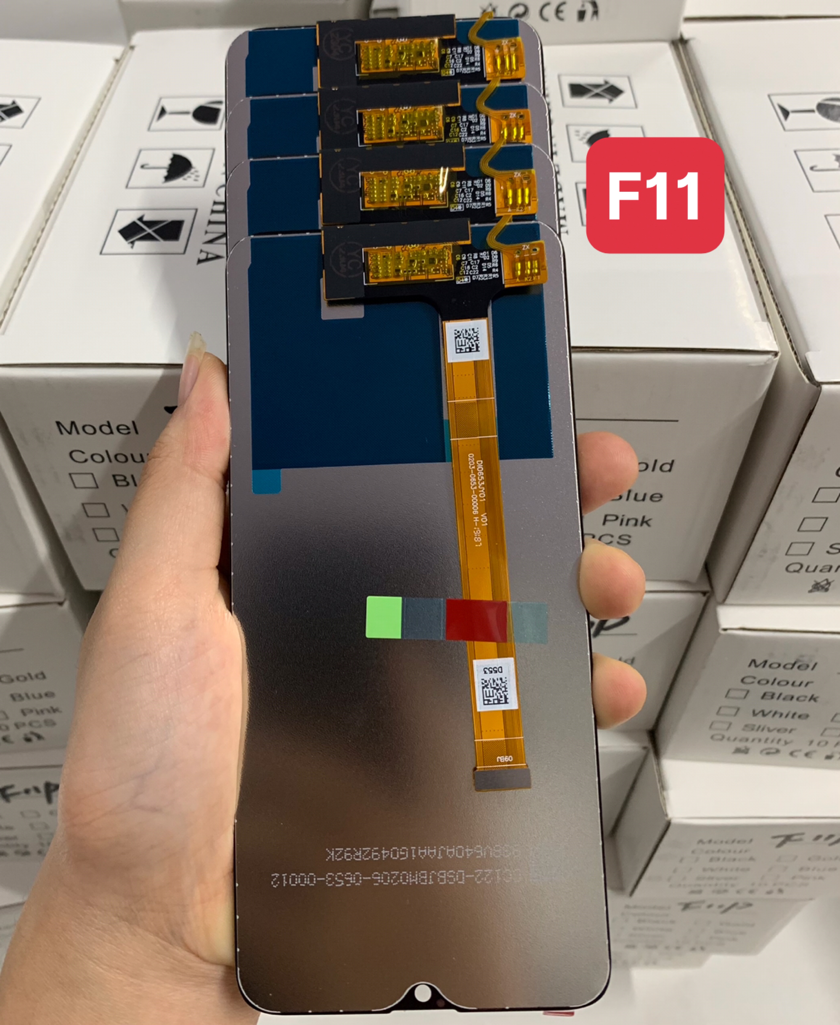 Màn hình zin new oppo F11, nguyên bộ màu đen