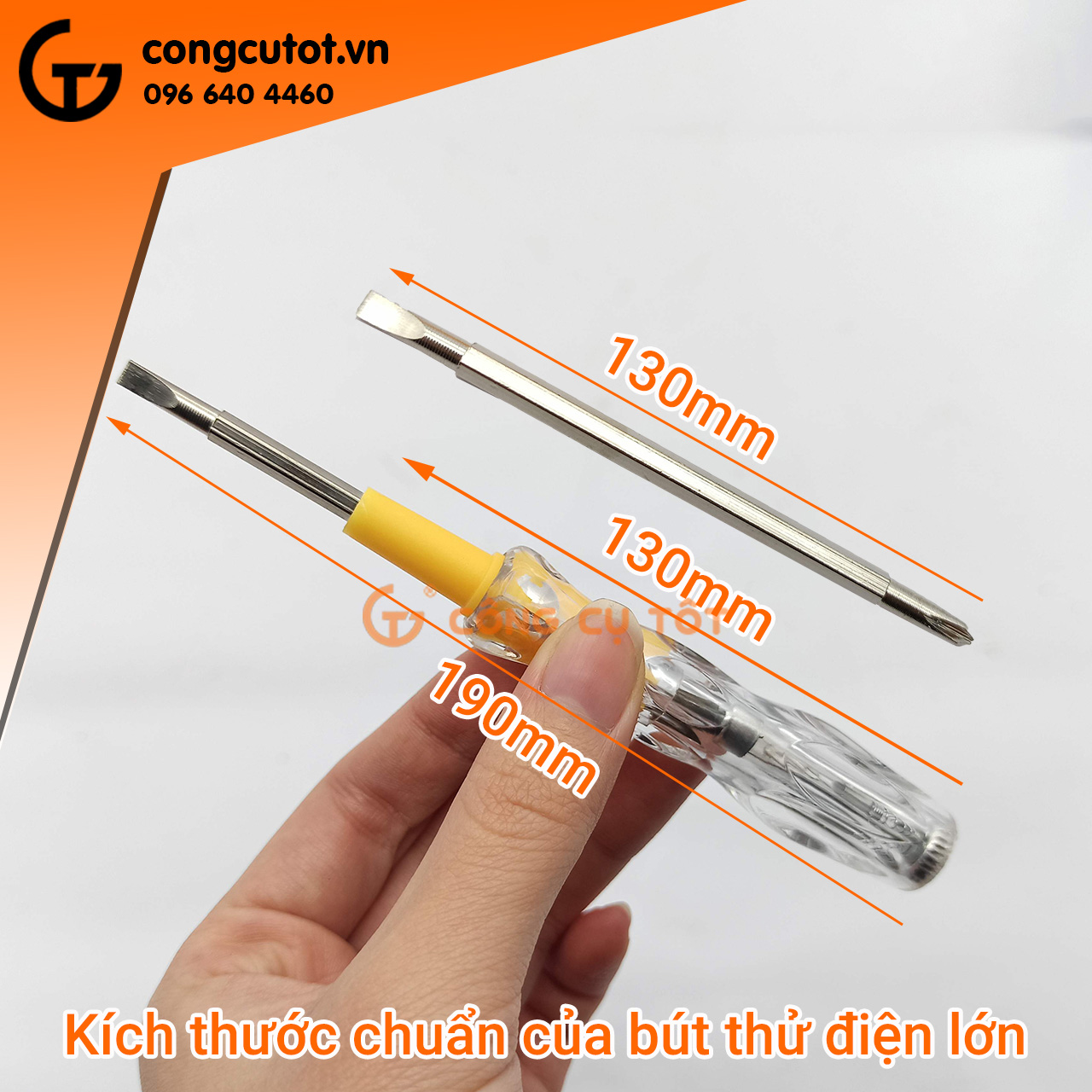 Tô vít 2 đầu kiêm bút thử điện