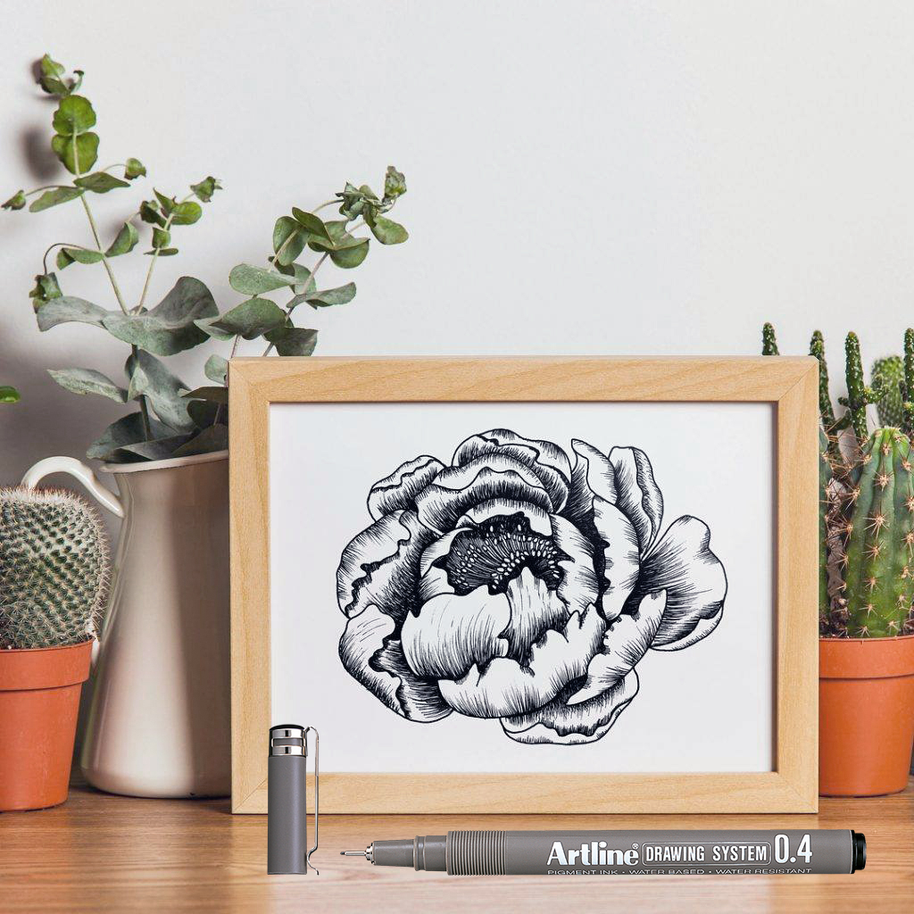 Bút vẽ kỹ thuật artline japan ek-234