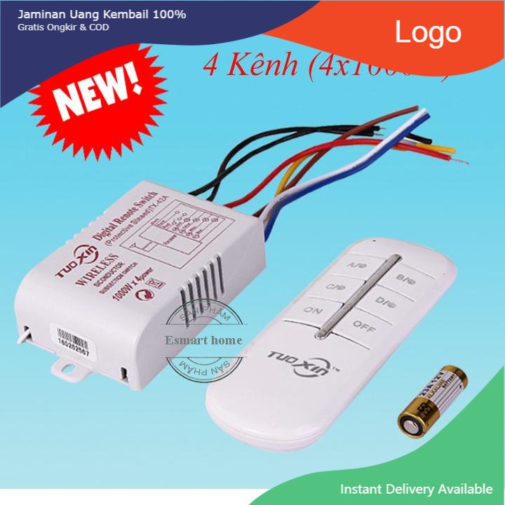 Công tắc điều khiển điều khiển từ xa