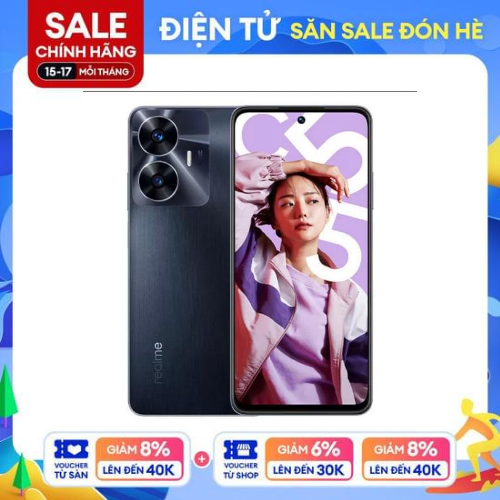 Điện thoại realme c55 6gb/128gb - hàng chính hãng