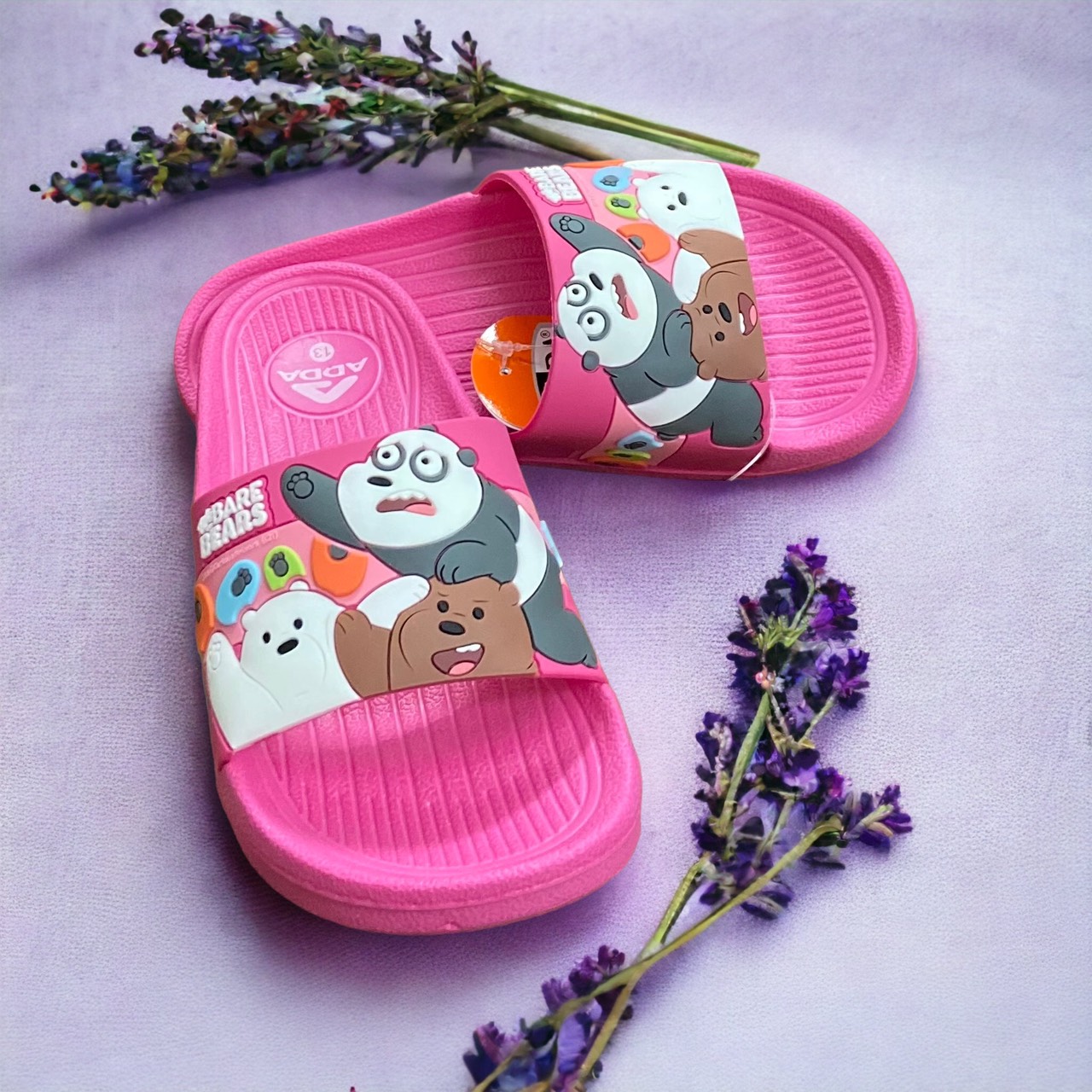 Dép bé gái quai ngang thái lan gấu bear adda 32b3f