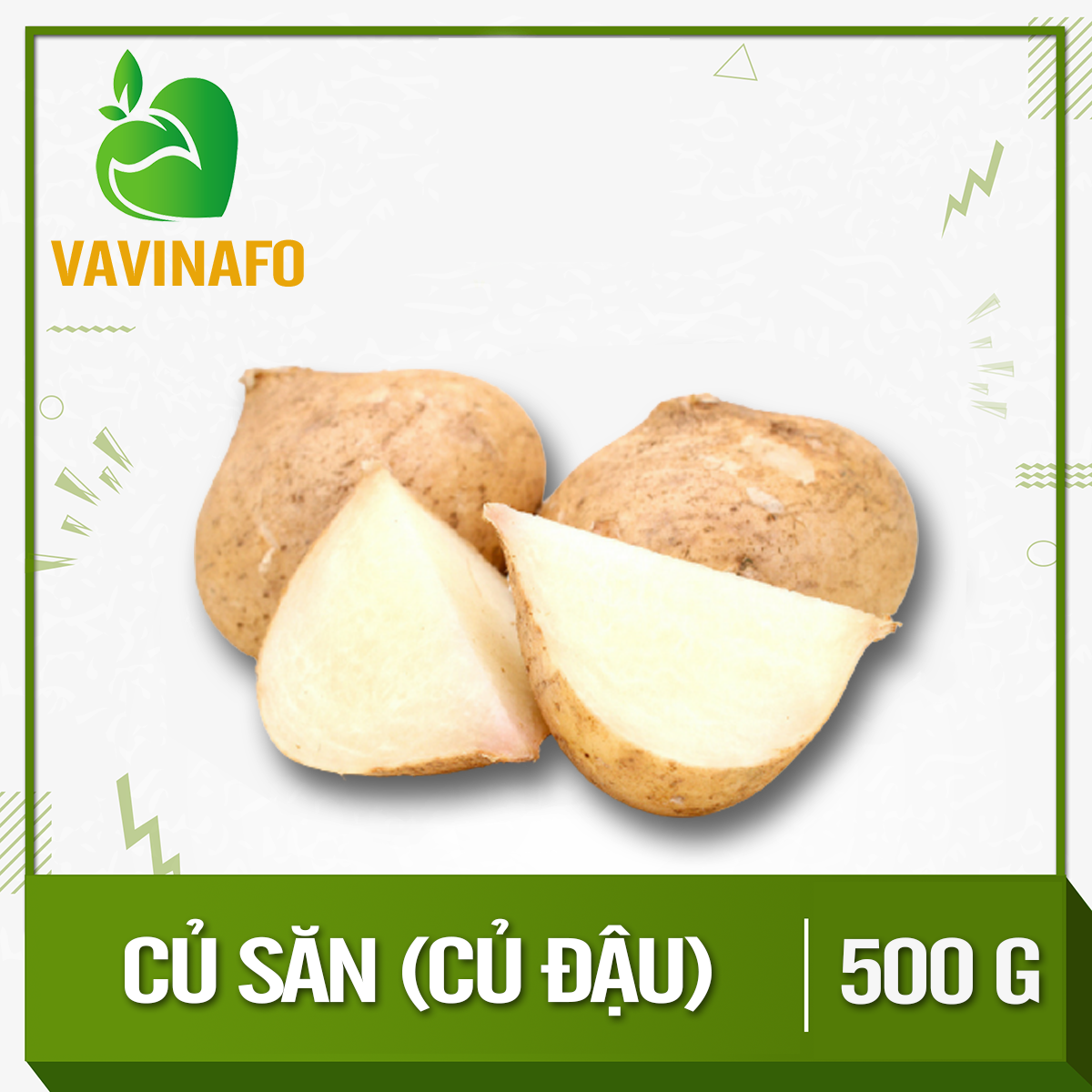 HCM - Củ sắn (củ đậu) (500 g) - [Giao nhanh TPHCM]