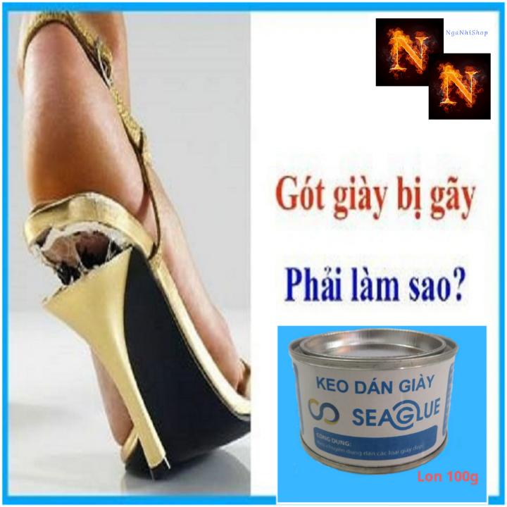 Keo Dán Giày Cao Gót 100gr Trong Suốt,Bám Dính Tốt