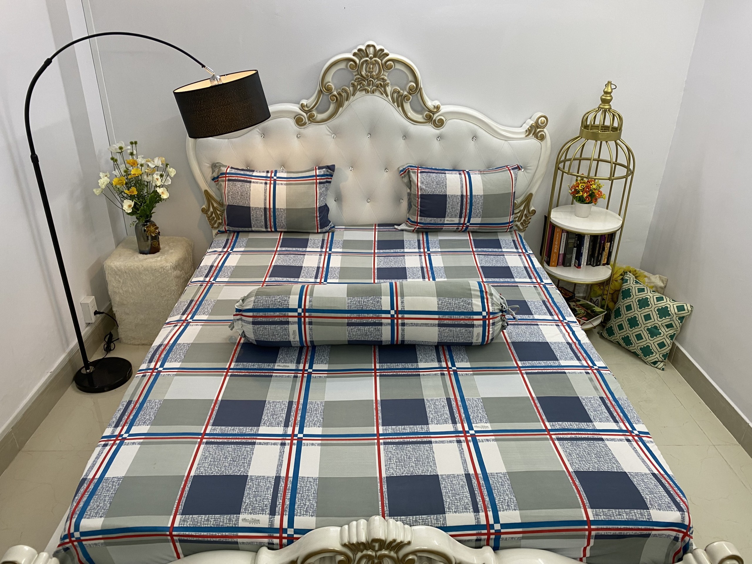 [HCM]Bộ Drap Thun Hàn Quốc mát lạnh { 4 món } BST hè thu