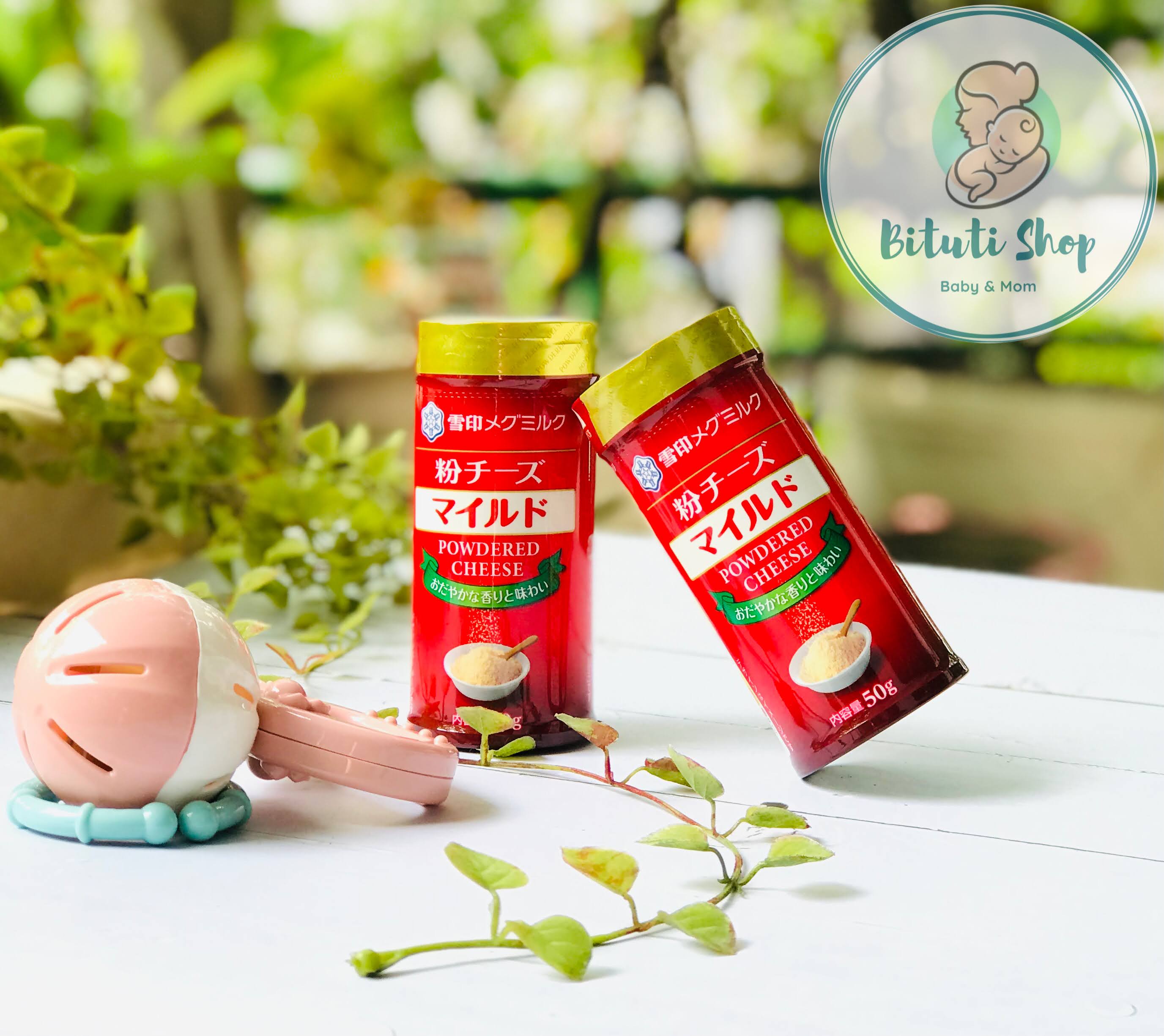 Phômai rắc meg 50g rắc bột, cháo, cơm cho bé ăn dặm từ 7 tháng