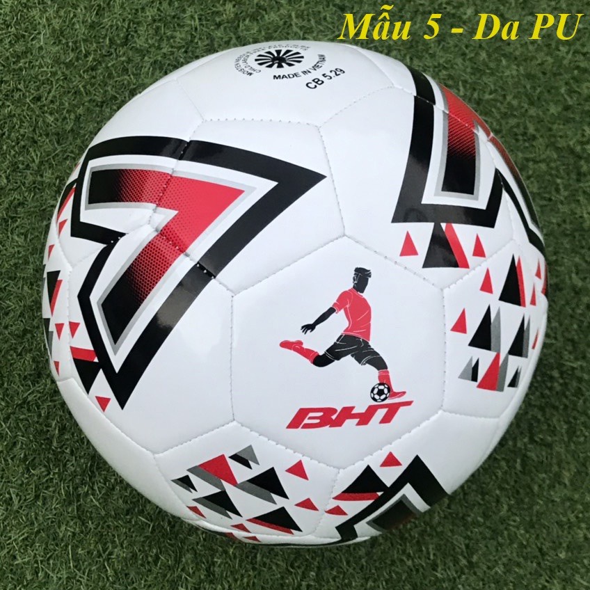 Bóng đá Động Lực và Bách Hiền trẻ em hoa Ebete Size 4 + Tặng kim bơm (bóng có nhiều màu - giao màu ngẫu nhiên)