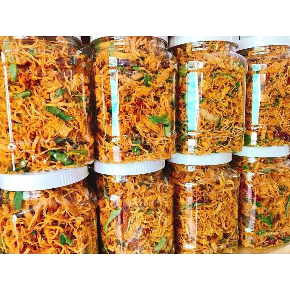 500gram khô gà lá chanh loại 1