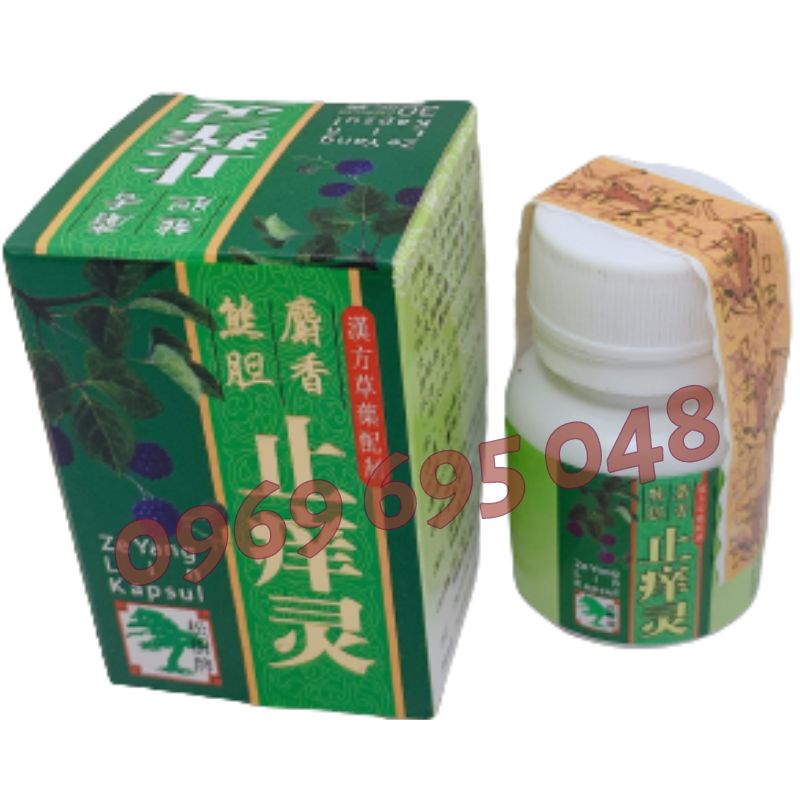 Chỉ nhưỡng linh 30 viên-ze yang lin kapsul-giải nhiệt-giải đ.ộc-thanh huy.ết-viê.m da