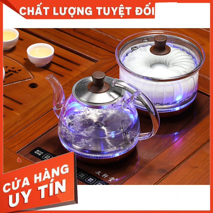 Bộ đun nước điện tự động pha trà cao cấp-ấm siêu tốc