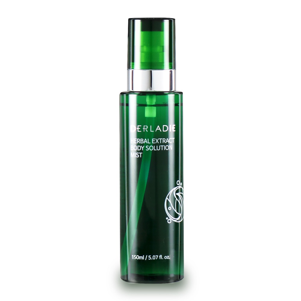 Xịt mụn lưng Derladie 4in1 Loại Bỏ Mụn, Mờ Thâm, Giảm Viêm Nang Lông Body Derladie Herbal Extract Body Solution Mist 150Ml