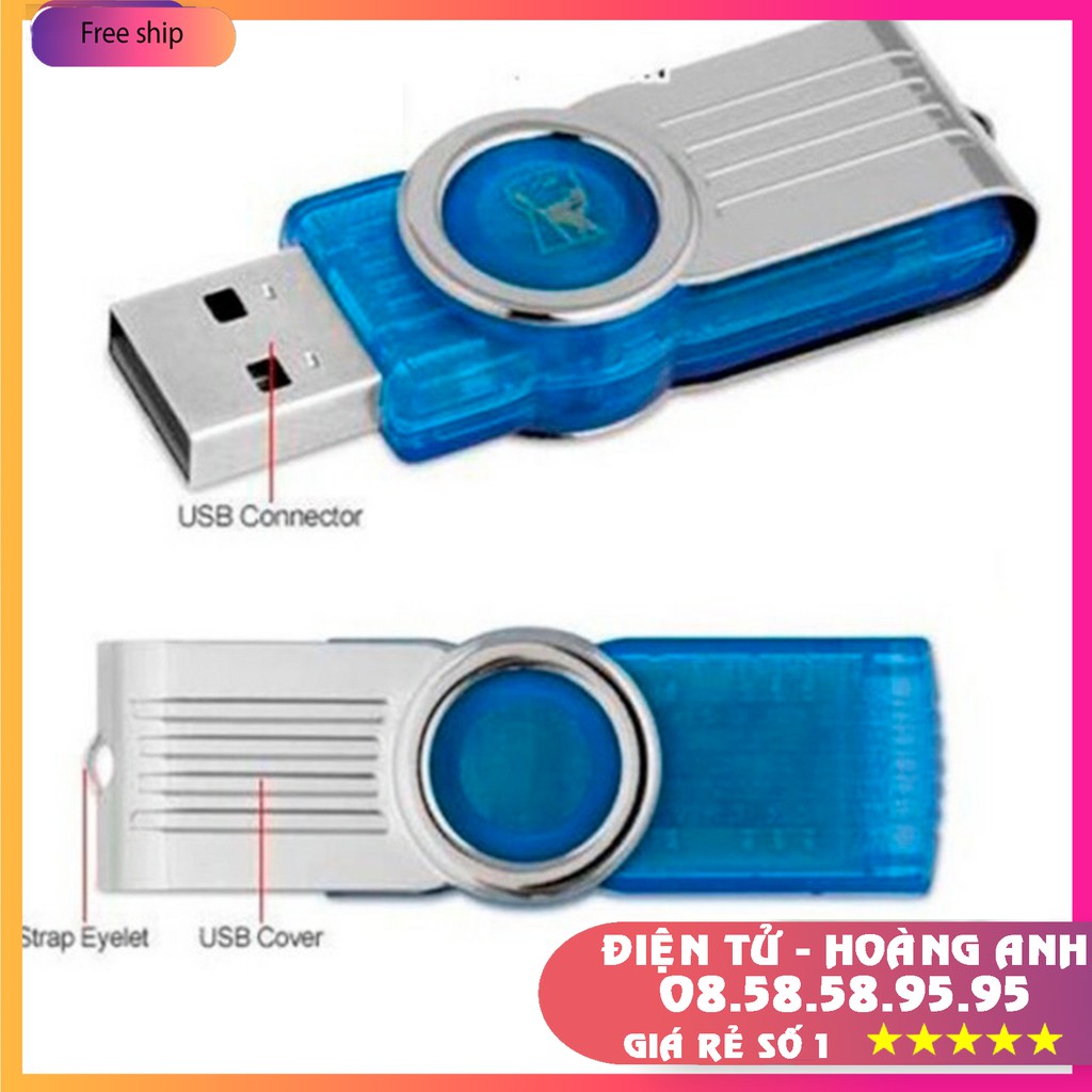 Usb kingston datatraveler dt101 - 2g - 4g - 8g - 16g - 32g - 64g bh 12 tháng