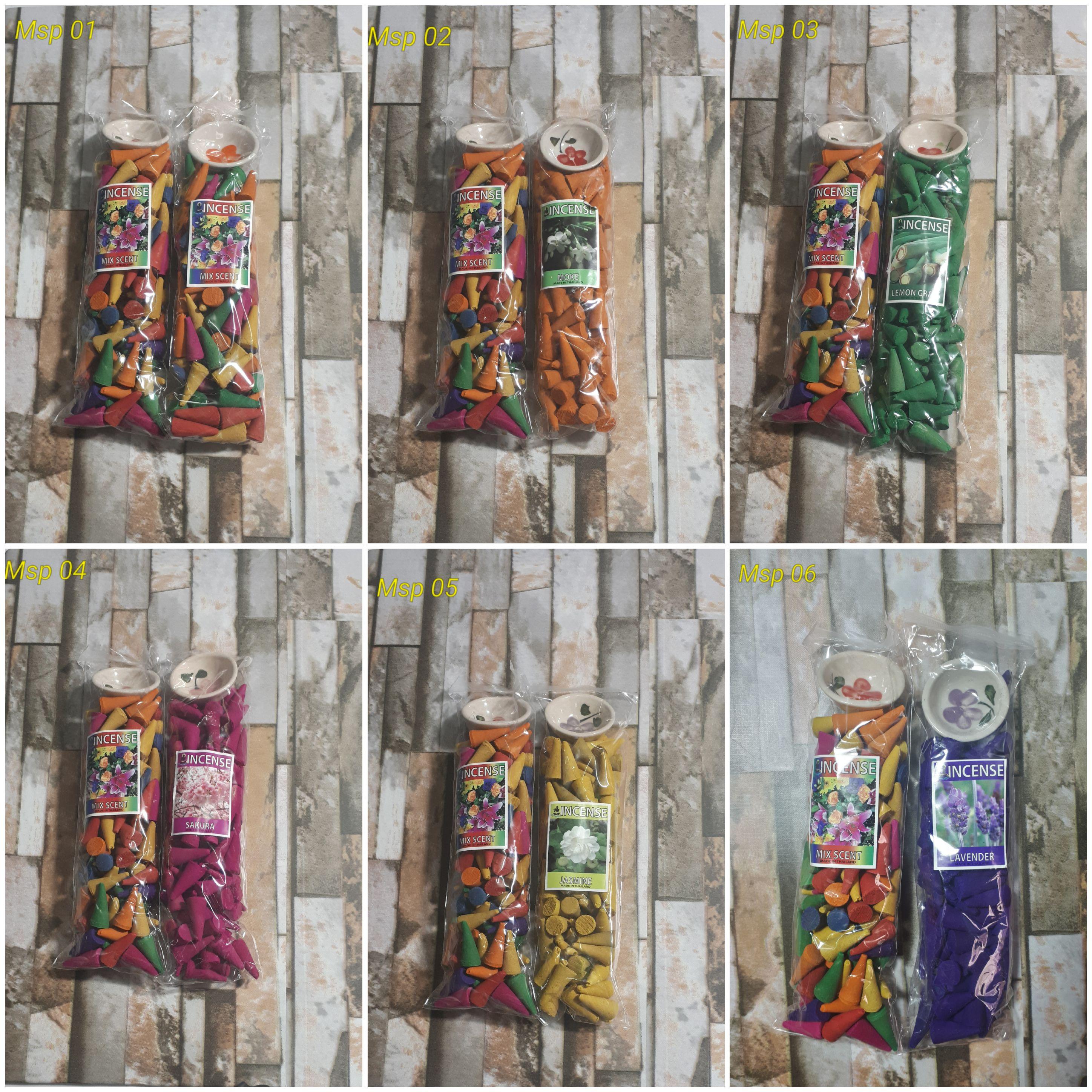 Nhang trầm nụ thơm thái lan Combo 2bịch. lưu ý shop chỉ còn loại mix mùi