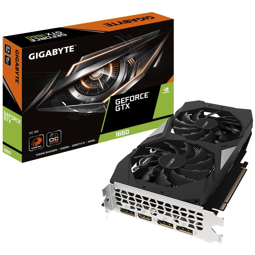 Card màn hình Gigabyte GTX 1660 OC - 6GD