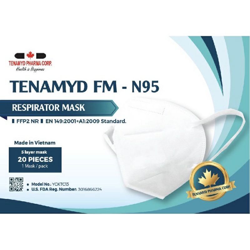 Khẩu trang n95 tenamyd