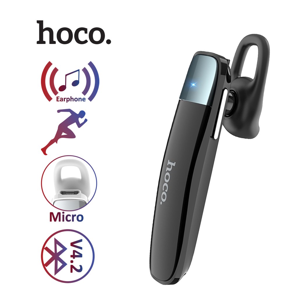 Tai nghe Bluetooth Hoco E31 Graceful Wireless Tương Thích Tốt Với Tất Cả Điện Thoại