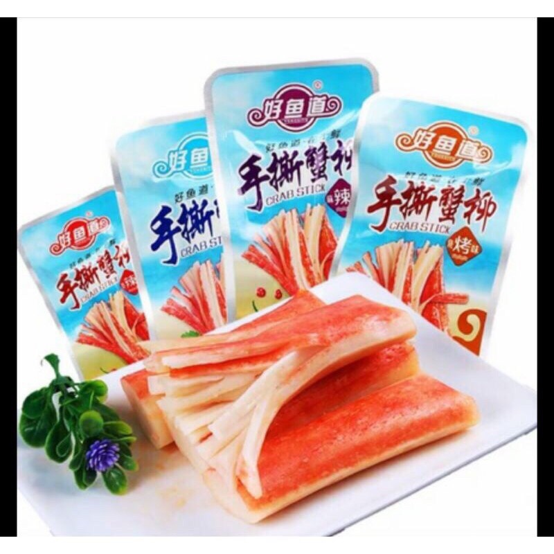 【sẵn sàng】 Thanh Cua Tẩm Vị Ăn Liền 💖Freeship💖 Thanh Cua 4 Vị Siêu Cay Ngon
