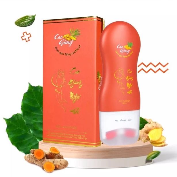 Cao gừng tan mỡ dạng thanh lăn - Giúp đánh tan mỡ, thon gọn từng Centimet.